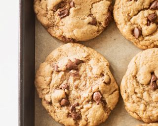 classic vegan chocolate chip cookies