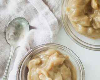 oat milk butterscotch pudding